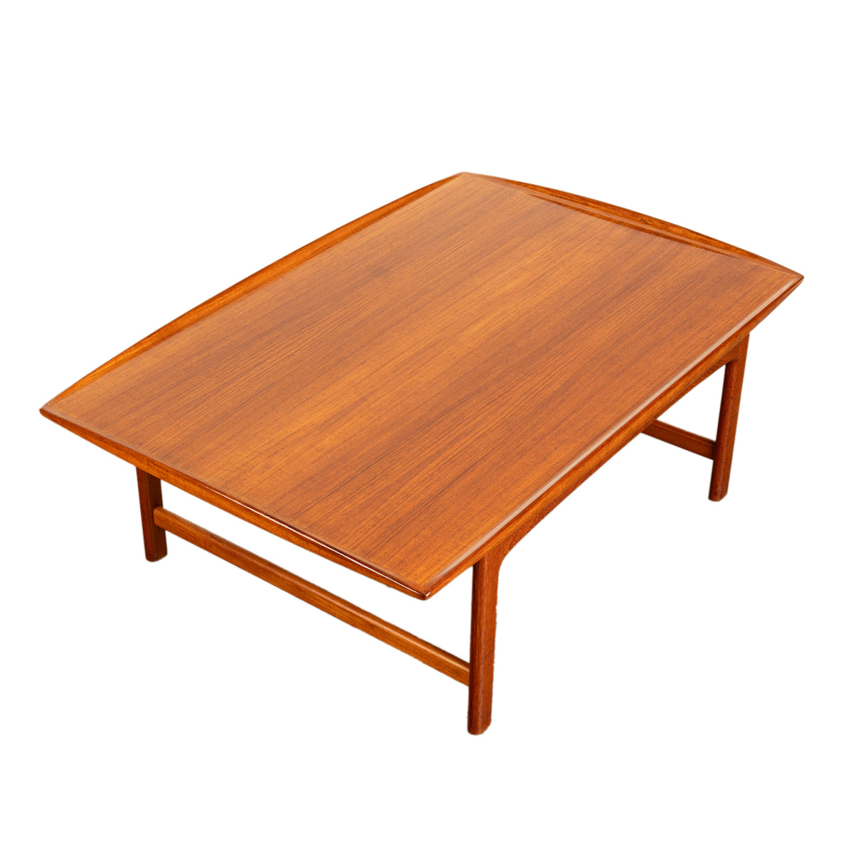 Mid Century Modern Swedish Large Teak Coffee Table Folke Ohlsson Tingstroms 1960