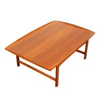Mid Century Modern Swedish Large Teak Coffee Table Folke Ohlsson Tingstroms 1960