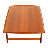 Mid Century Modern Swedish Large Teak Coffee Table Folke Ohlsson Tingstroms 1960
