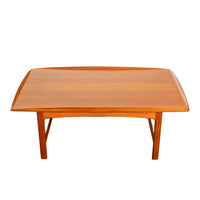 Mid Century Modern Swedish Large Teak Coffee Table Folke Ohlsson Tingstroms 1960