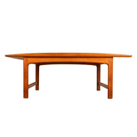 Mid Century Modern Swedish Large Teak Coffee Table Folke Ohlsson Tingstroms 1960
