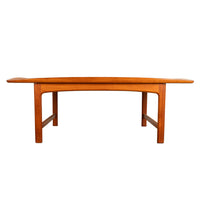 Mid Century Modern Swedish Large Teak Coffee Table Folke Ohlsson Tingstroms 1960