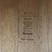 Mid Century Modern Swedish Large Teak Coffee Table Folke Ohlsson Tingstroms 1960