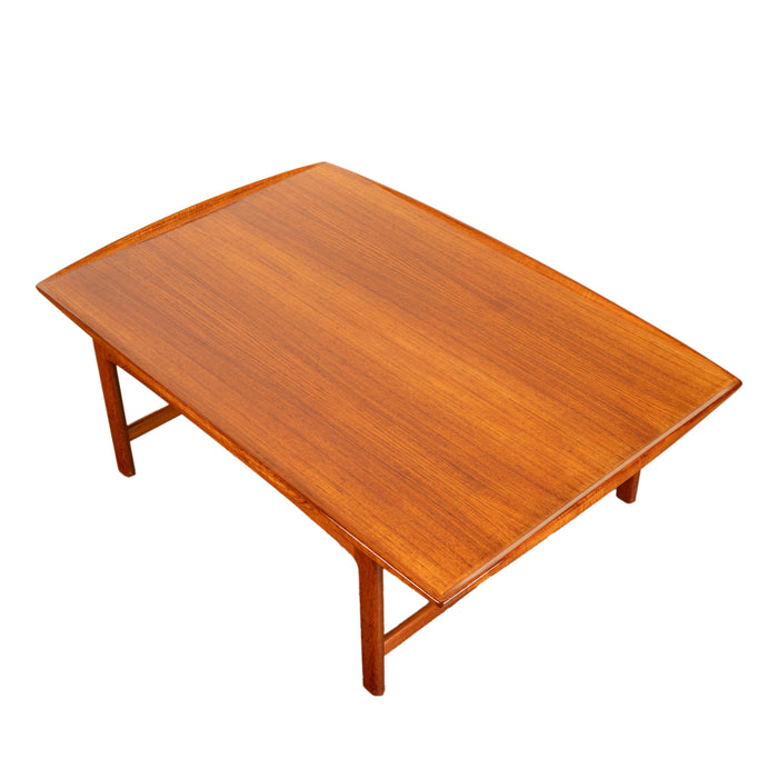 Mid Century Modern Swedish Large Teak Coffee Table Folke Ohlsson Tingstroms 1960