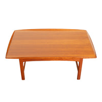 Mid Century Modern Swedish Large Teak Coffee Table Folke Ohlsson Tingstroms 1960