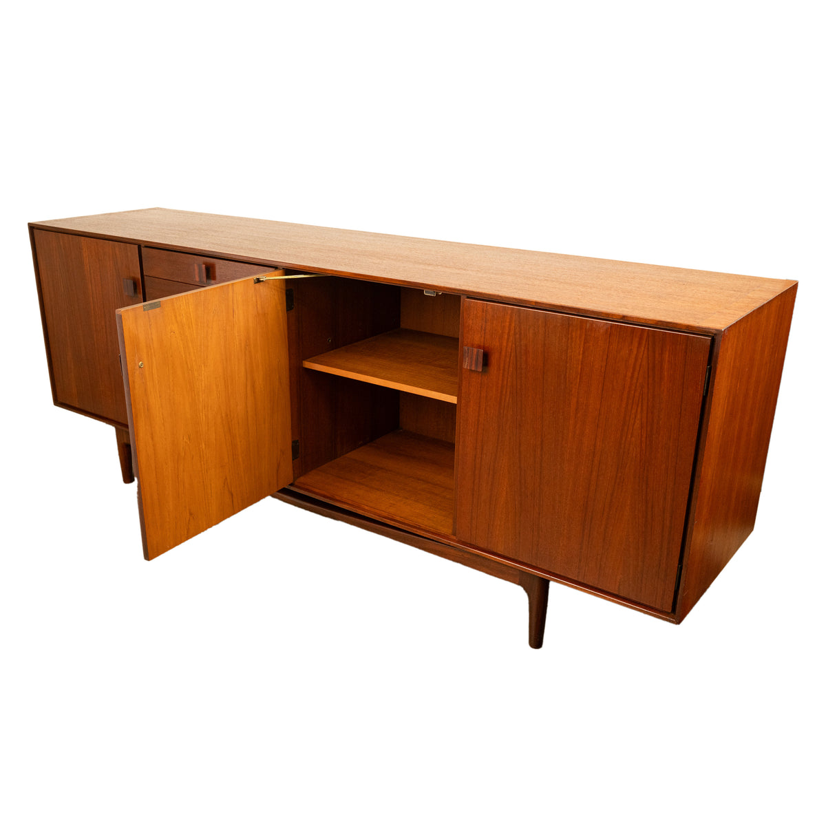 Mid Century Modern G Plan Danish Range Long Teak Credenza IB Kofod Larsen 1965