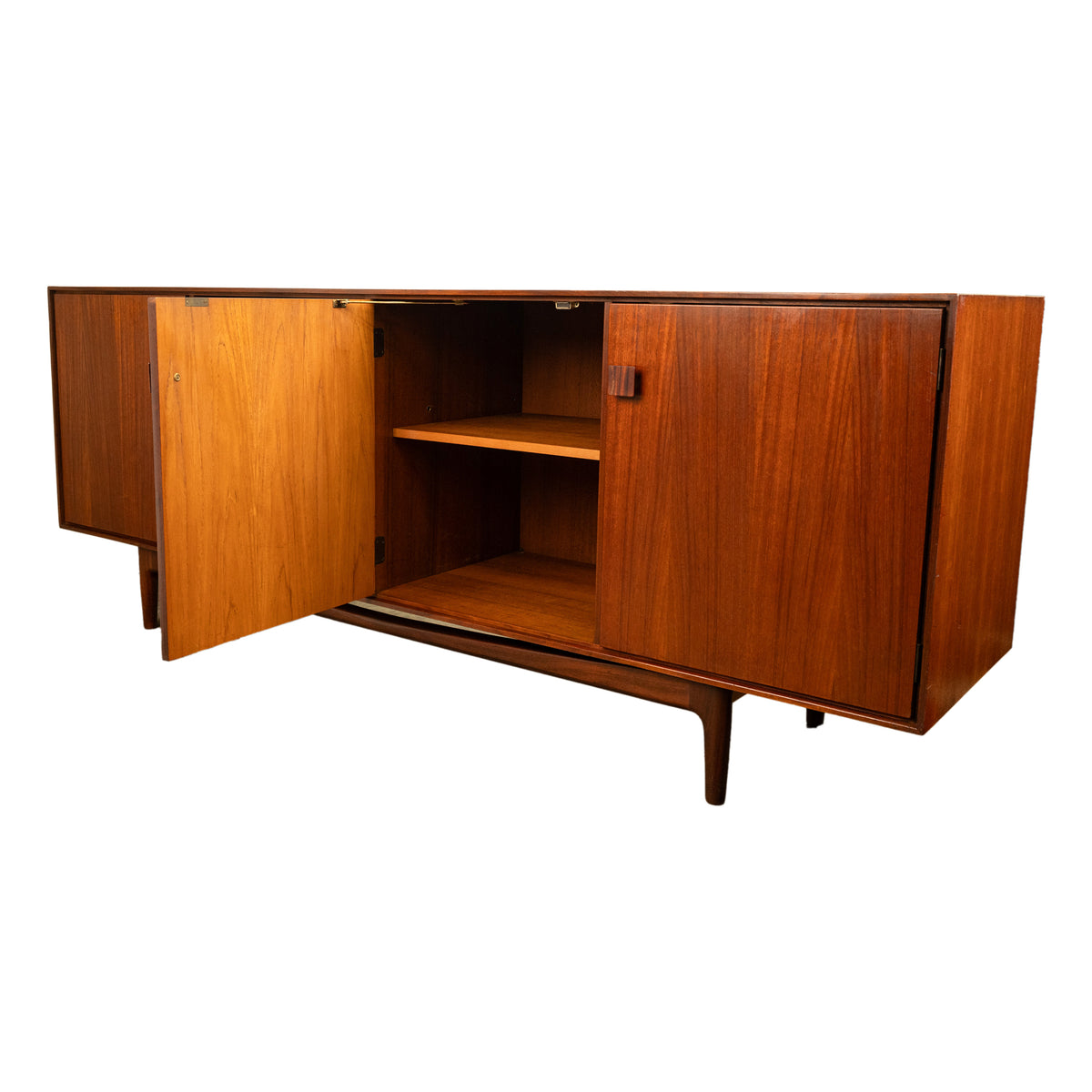 Mid Century Modern G Plan Danish Range Long Teak Credenza IB Kofod Larsen 1965