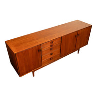 Mid Century Modern G Plan Danish Range Long Teak Credenza IB Kofod Larsen 1965