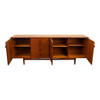 Mid Century Modern G Plan Danish Range Long Teak Credenza IB Kofod Larsen 1965