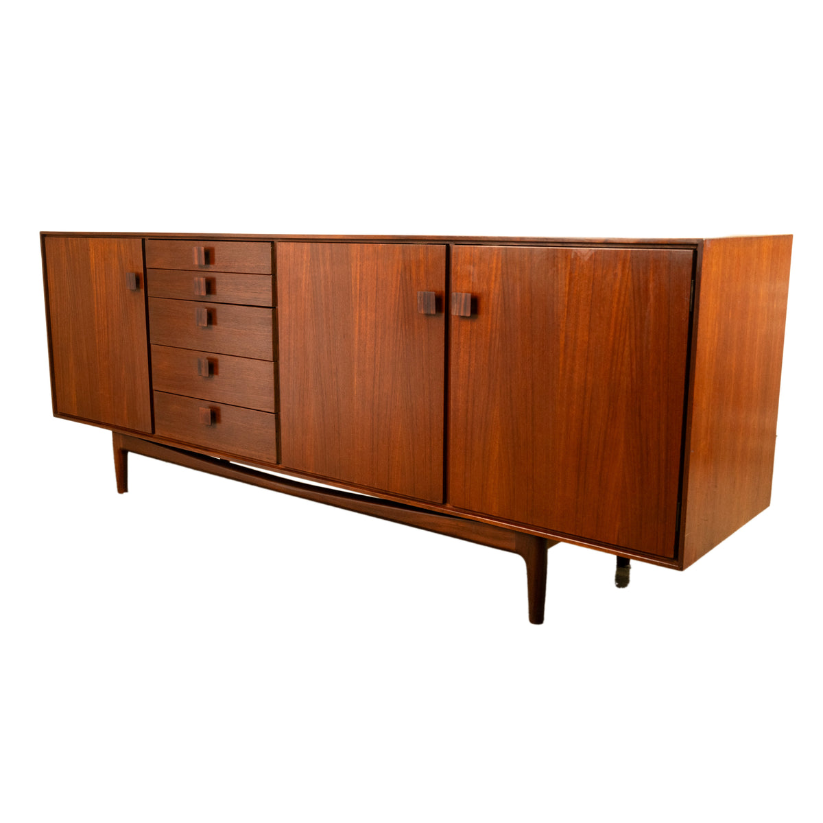 Mid Century Modern G Plan Danish Range Long Teak Credenza IB Kofod Larsen 1965