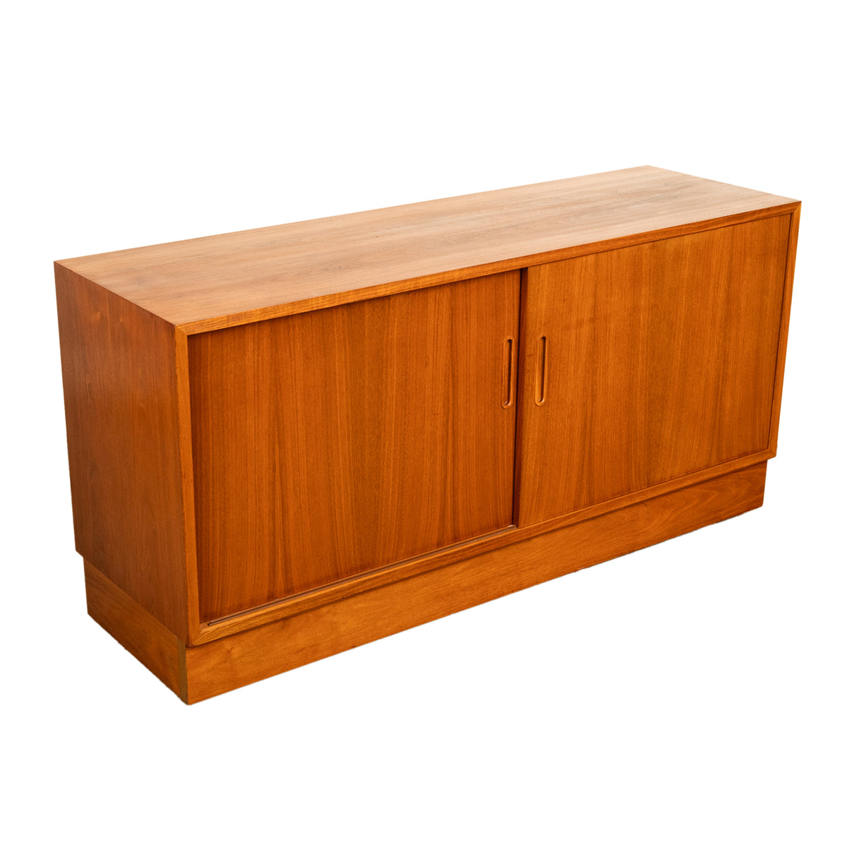 Mid Century Modern Danish Teak Credenza Cabinet Sideboard Poul Hundevad 1970