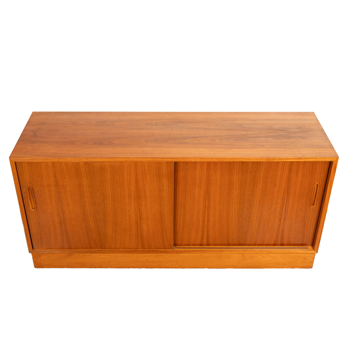 Mid Century Modern Danish Teak Credenza Cabinet Sideboard Poul Hundevad 1970