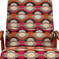 Mid Century Modern Teak Arm Chair Rocker Recliner Arnt Lande Stokke Mobler 1960