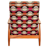 Mid Century Modern Teak Arm Chair Rocker Recliner Arnt Lande Stokke Mobler 1960