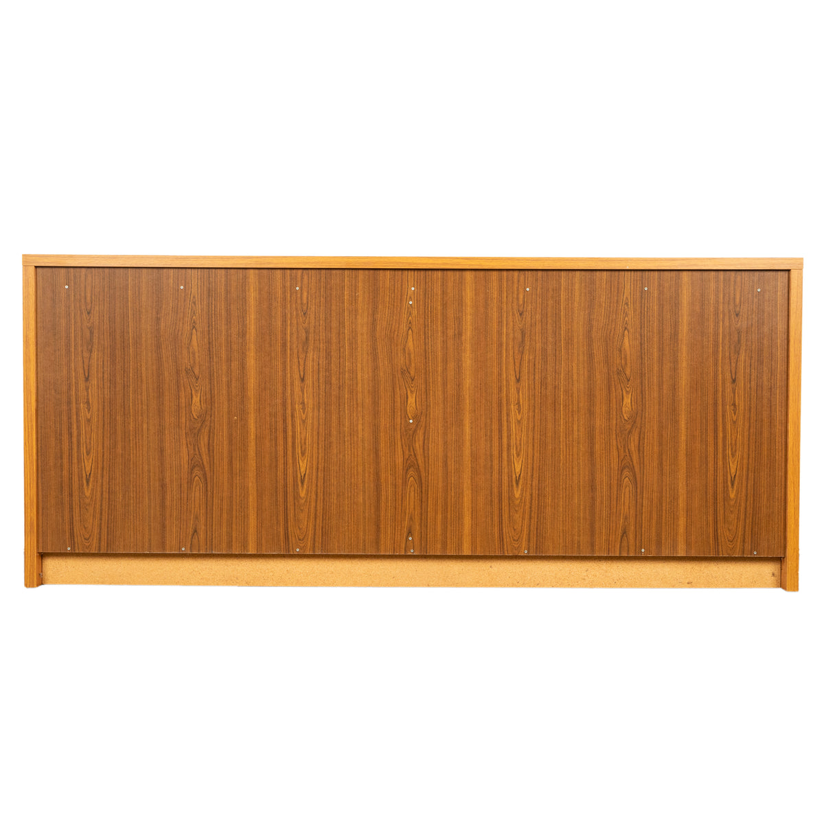 Mid Century Modern Danish Teak 6 Drawer Double Dresser Credenza Sannemanns 1970