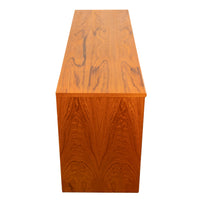 Mid Century Modern Danish Teak 6 Drawer Double Dresser Credenza Sannemanns 1970