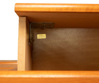 Mid Century Modern Danish Teak 6 Drawer Double Dresser Credenza Sannemanns 1970