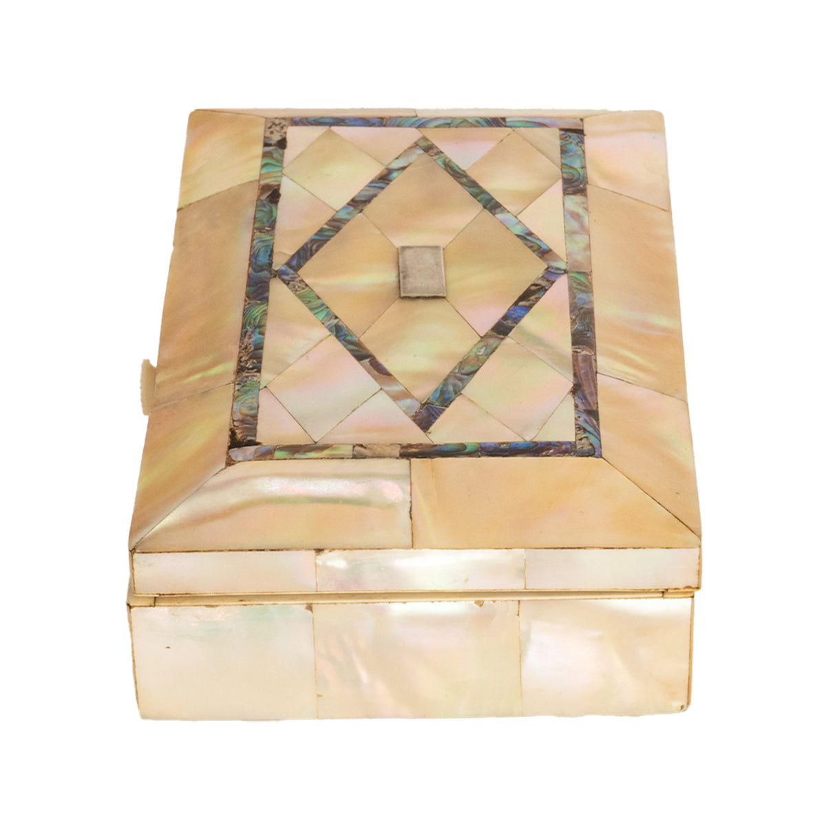 Antique French Mother of Pearl Sewing Necessaire Etui Propelling Pencil Case