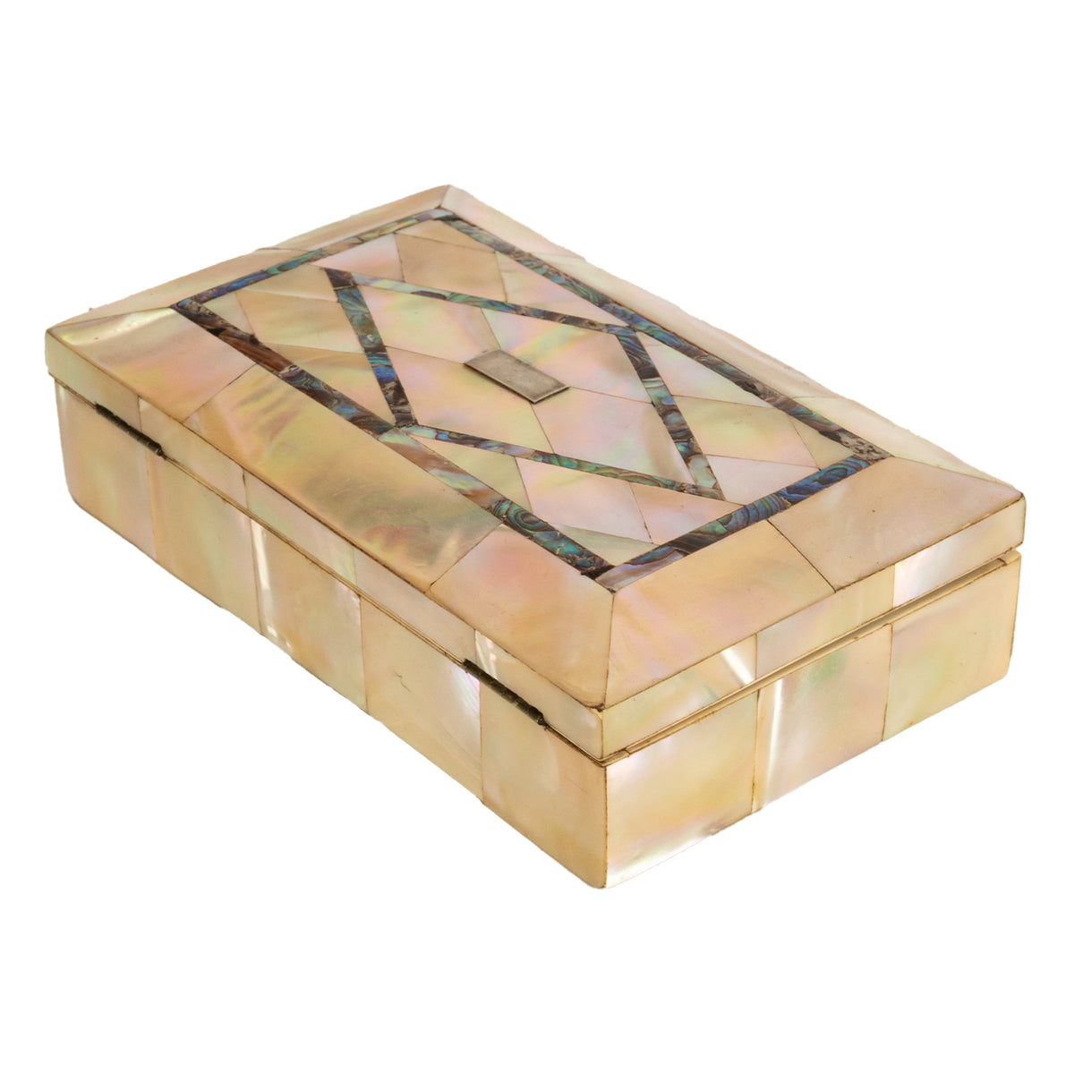 Antique French Mother of Pearl Sewing Necessaire Etui Propelling Pencil Case