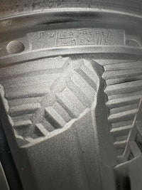 Antique French Art Deco Table Lamp Muller Frères Glass Iron Luneville Signed