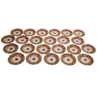 Antique Naples Porcelain 215 Piece Dinner & Tea Service Napoleon Au Roi de Rome