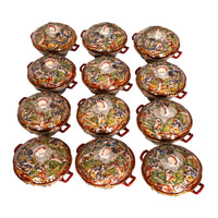 Antique Naples Porcelain 215 Piece Dinner & Tea Service Napoleon Au Roi de Rome