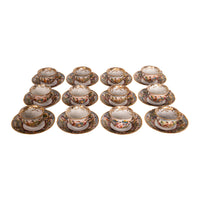 Antique Naples Porcelain 215 Piece Dinner & Tea Service Napoleon Au Roi de Rome