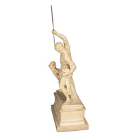"Panther Hunter" Danish Sculpture Neoclassical Statue Jens Adolph Jerichau 1846
