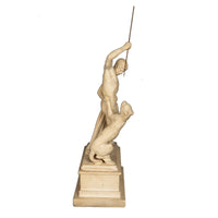 "Panther Hunter" Danish Sculpture Neoclassical Statue Jens Adolph Jerichau 1846