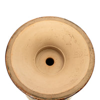 Antique Art Pottery Stoneware Dalton Lambeth Oil Lamp Signed Edith Lupton 1884