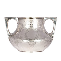 Antique Aesthetic Movement Sterling Silver Tea Set Barnard Brothers London 1878