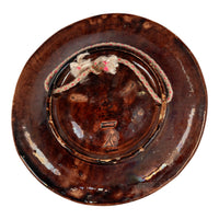 Antique Palissy Ware Portuguese Mafra Majolica Pottery Plate Lizard Snake 1880