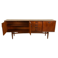 Mid Century Modern Vintage G-Plan "Brasilia" Long Teak Credenza sideboard 1965