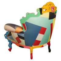Italian Postmodern Proust Geometrica Armchair Alessandro Mendini by Cappellini