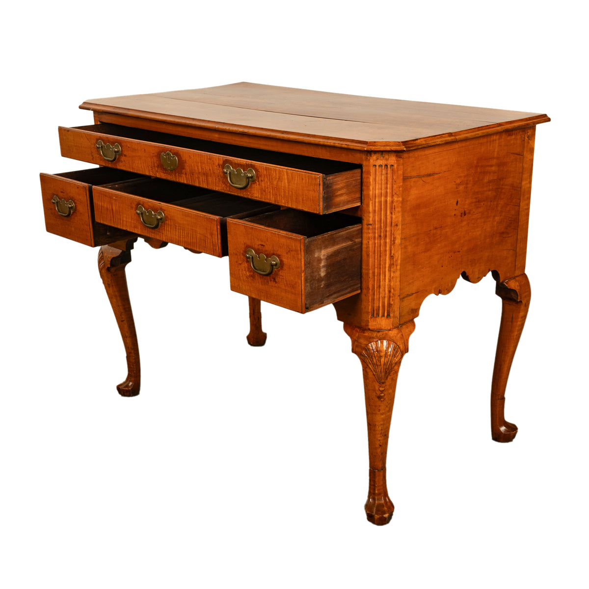 Antique Philadelphia Queen Anne Maple Dressing Table Lowboy Garvan Collection Yale University 1730