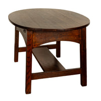 Antique American Arts & Crafts Mission Oak Library Table Desk Ritter Bros Philadelphia Circa 1910