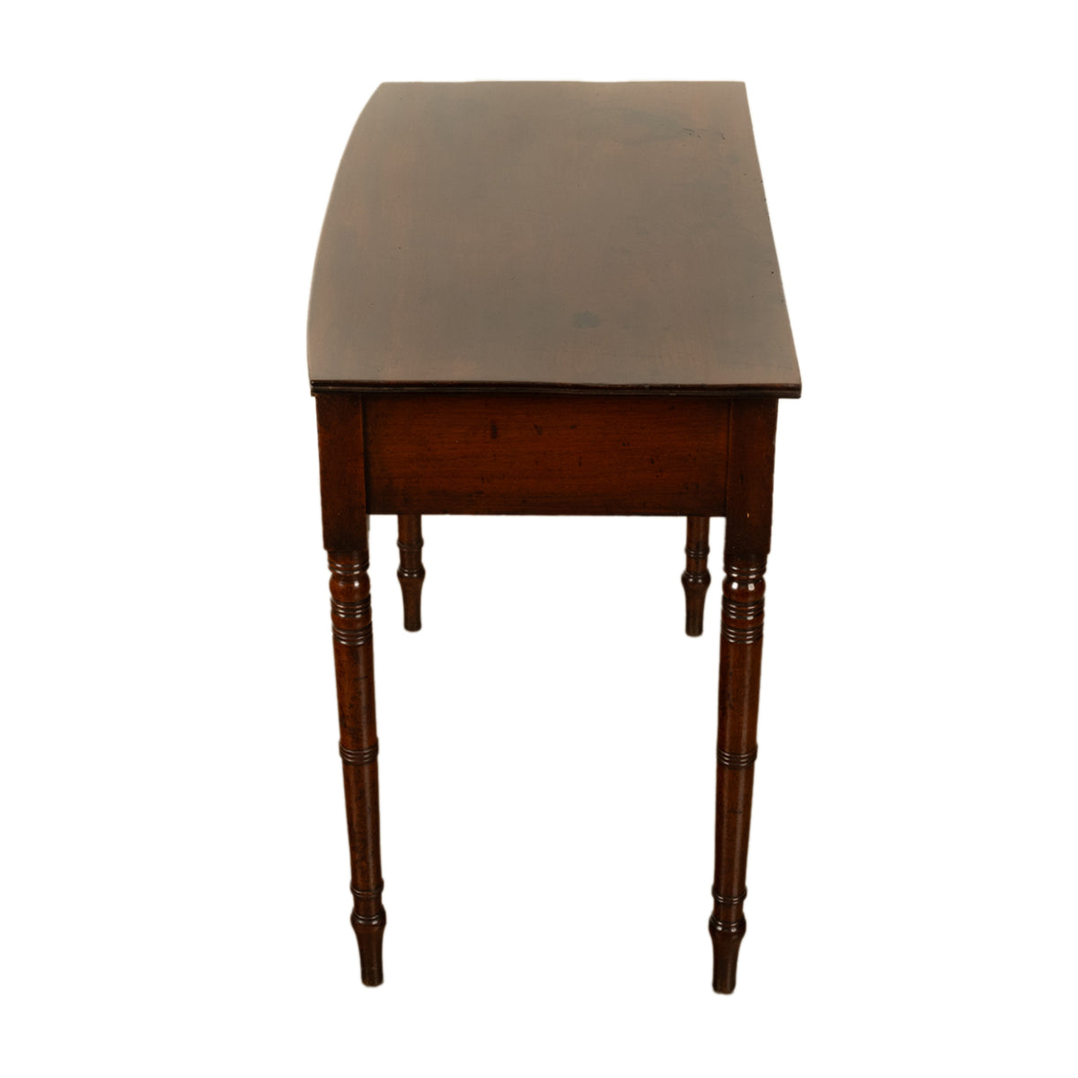 Antique Georgian Mahogany Two Drawer Console Side Writing Table Gillows 1790