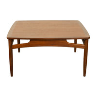 Mid Century Modern Danish Style Square Teak Coffee Table G Plan Kofod Larsen 1960