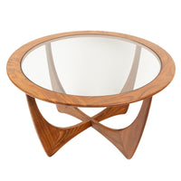 Mid Century Modern Teak Afromosia Wood Astro Rocket Coffee Table by G Plan 1965