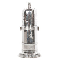 Antique English Sterling Silver Silver Sugar Shaker Caster Muffineer Elkington & Co London 1912