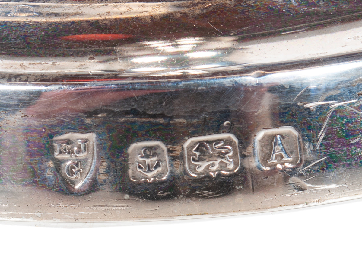 Antique Sterling Silver Set Six Candelarbra Candlesticks Ellis & Co London 1925