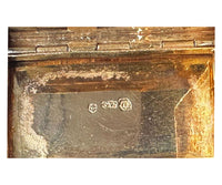 Antique Sterling Silver Gilt Engraved Vinaigrette Birmingham Gervase Wheeler