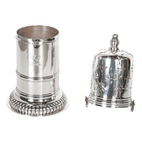 Antique English Sterling Silver Silver Sugar Shaker Caster Muffineer Elkington & Co London 1912