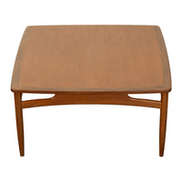 Mid Century Modern Danish Style Square Teak Coffee Table G Plan Kofod Larsen 1960