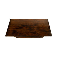Antique 17th Century Charles I Jacobean 80" long Oak Refectory Dining Table 1630