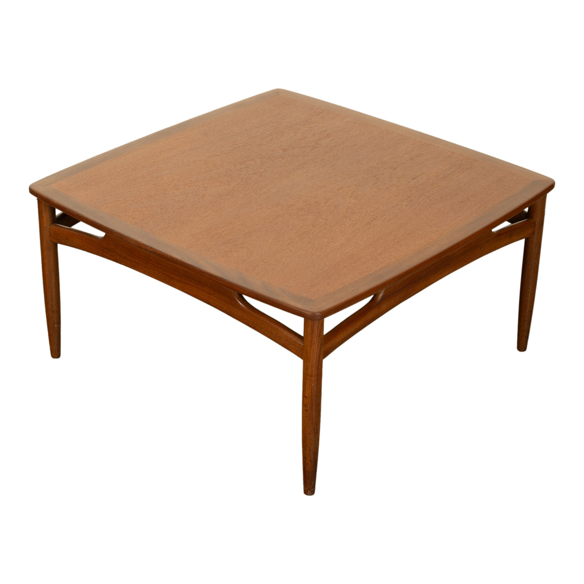Mid Century Modern Danish Style Square Teak Coffee Table G Plan Kofod Larsen 1960