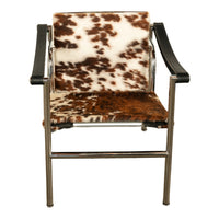 LC1 Sling Basculant Cow Hide Chair Le Corbusier Jeanneret & Perriand Cassina