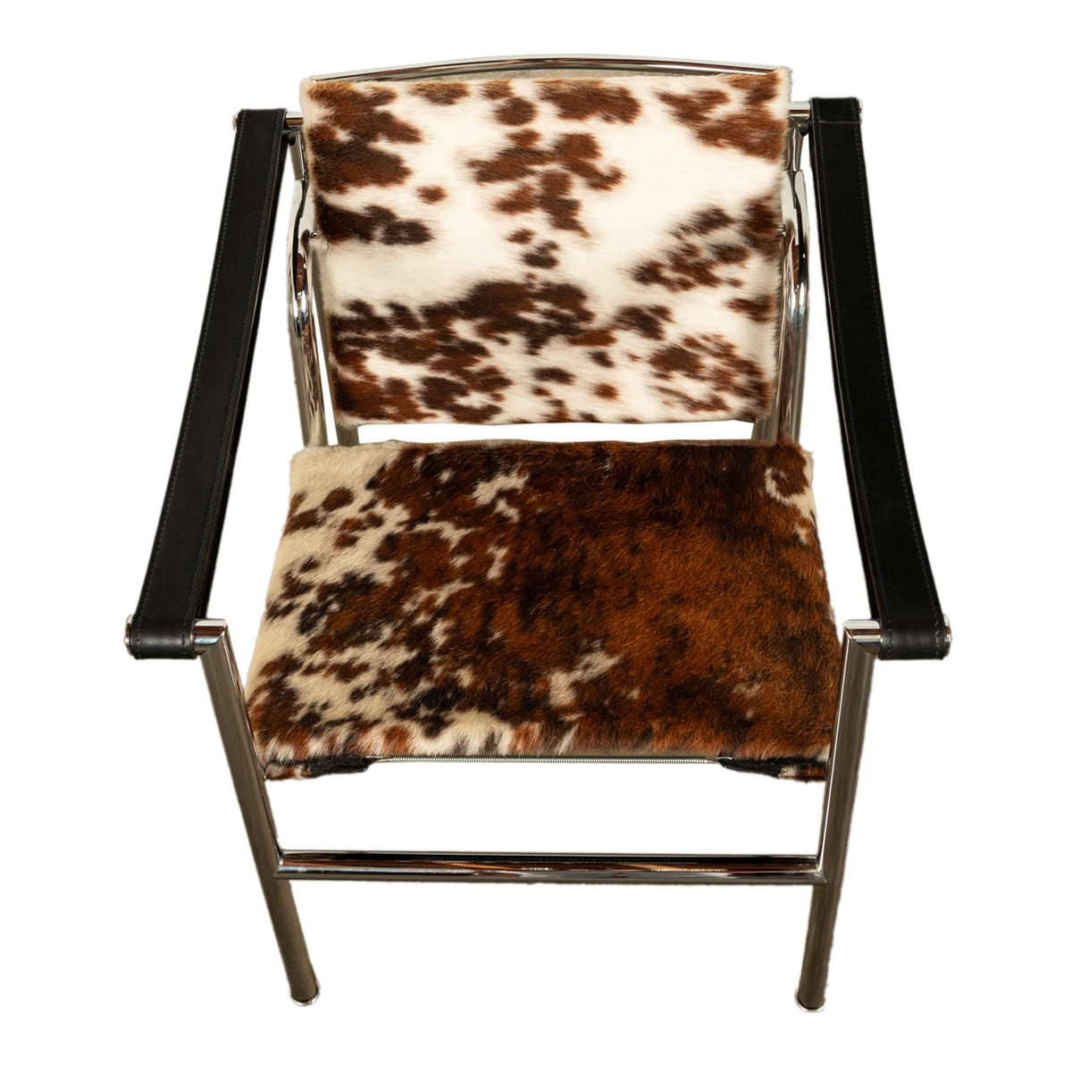 LC1 Sling Basculant Cow Hide Chair Le Corbusier Jeanneret & Perriand Cassina