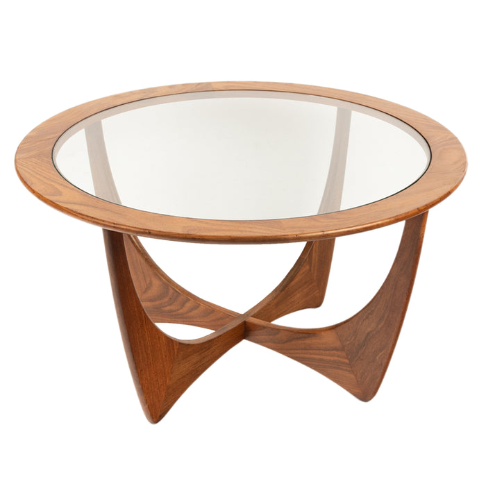 Mid Century Modern Teak Afromosia Wood Astro Rocket Coffee Table by G Plan 1965