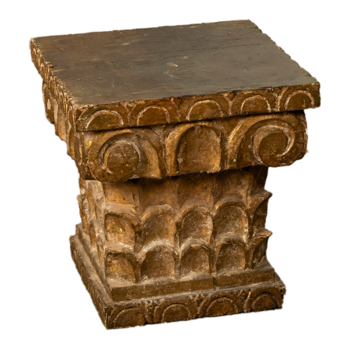 Antique 18th Century Spanish Colonial Lifesize Saint Paul Carved Estofado Statue Santo 1750